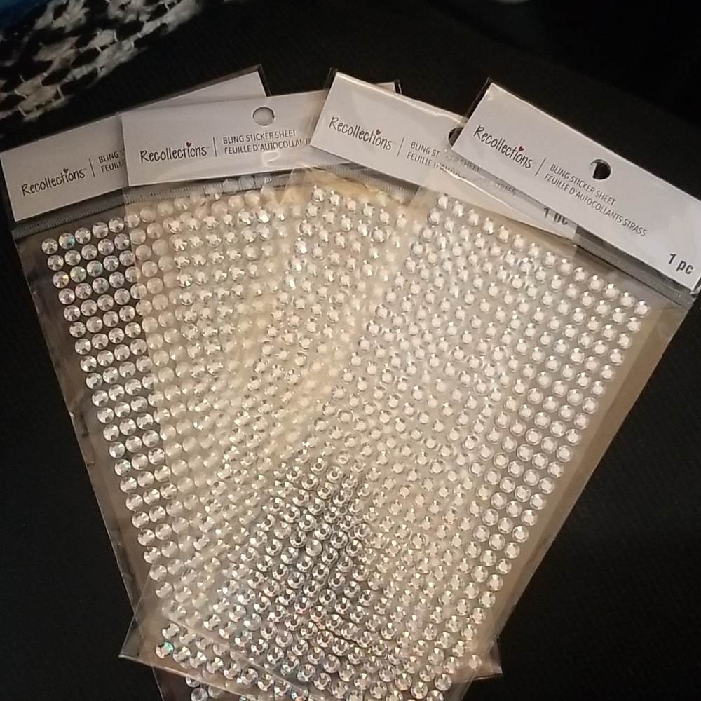 Recollections Silver Bling Sticker Set